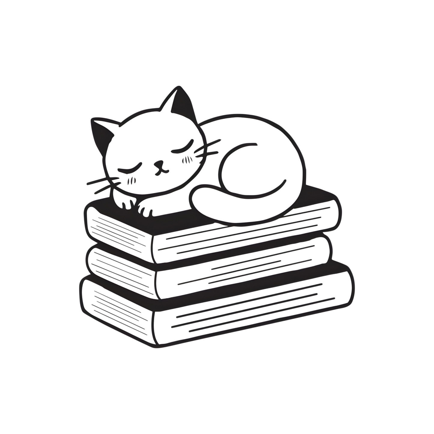 Cozy Cat Bookshelf Design + Synced Shelf